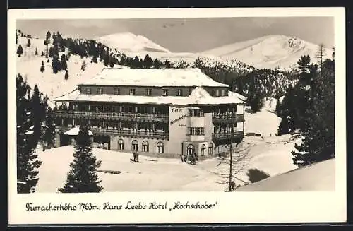 AK Turracherhöhe, Hotel Hochschober im Winter