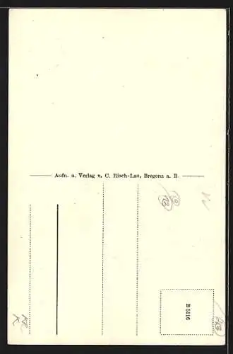 AK Bregenz, Gasthof Sonne v. M. Karg in der Kaiserstr. 8