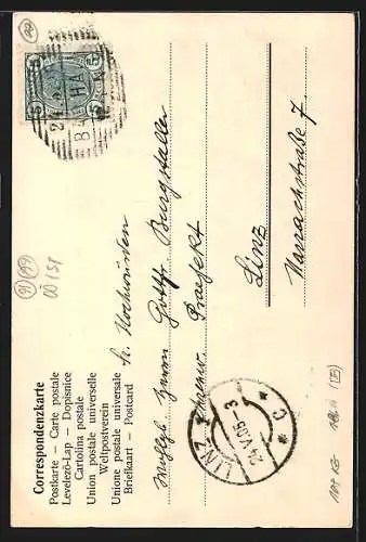 AK Bad Hall i. Ob.-Oesterr., Kirche mit Strassenpartie