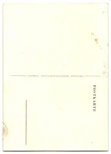 Mechanische-AK Hamburg, Wasserträger, Hummel Hummel