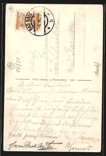 AK Bad Hall, Am Anzengrubergedenkstein