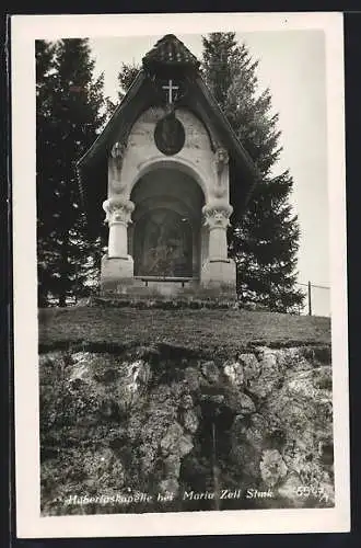 AK Maria Zell, Ansicht der Hubertuskapelle