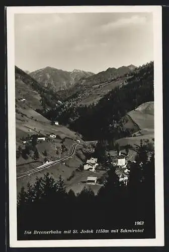 AK St. Jodok, Brennerbahn mit Schmirntal