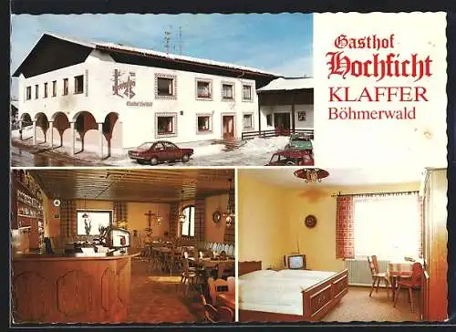 AK Klaffer /Böhmerwald, Gasthof Hochficht