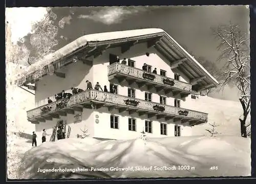 AK Saalbach, Jugenderholungsheim-Pension Grünwald