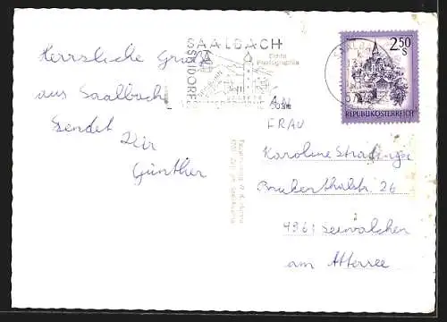 AK Saalbach, Jugenderholungsheim-Pension Grünwald