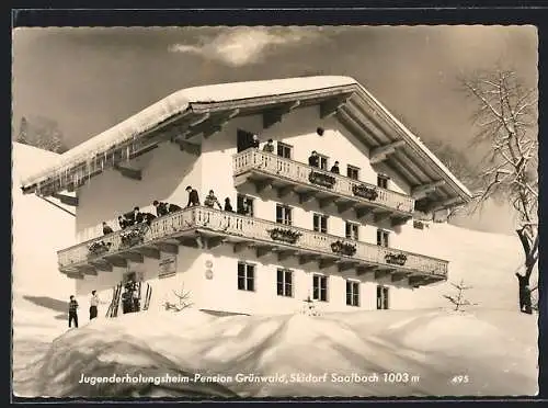 AK Saalbach, Jugenderholungsheim-Pension Grünwald