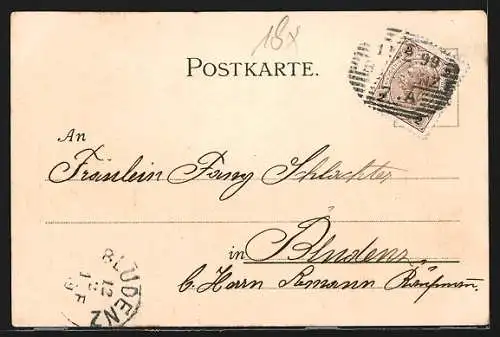 Künstler-AK Fritz Voellmy: Lindau, Partie am Bodensee