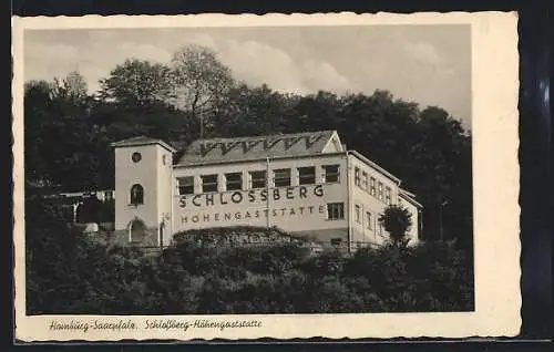 AK Homburg-Saarpfalz, Schlossberg-Höhengaststätte