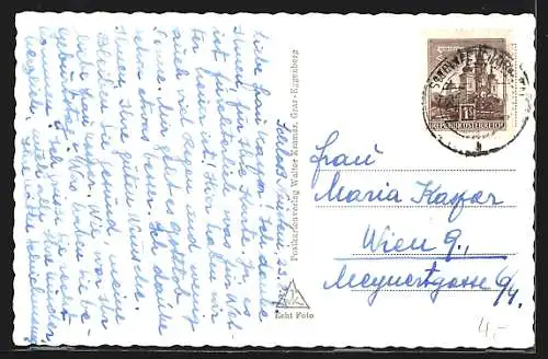 AK Steinfeld im Drautal, Schloss Neustein