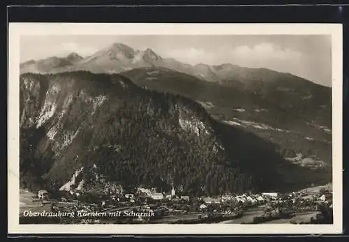 AK Oberdrauburg, Ortsansicht mit Scharnik