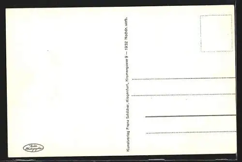 AK Spittal a. d. Drau, Ansicht mit Goldeck