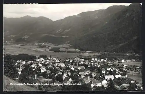 AK Steinfeld im Drautal, Ortsansicht mit Latschur