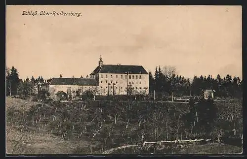 AK Radkersburg, Schloss Ober-Radkersburg mit Umgebung
