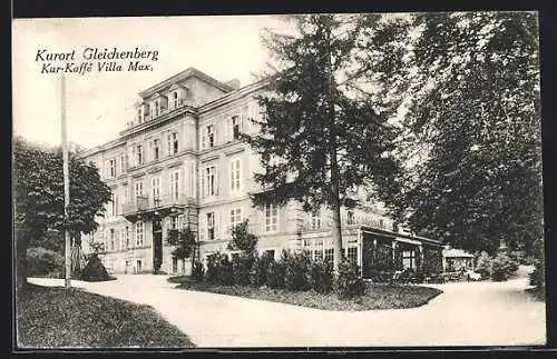 AK Gleichenberg, Kur-Café Villa Max