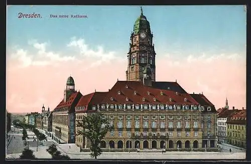 AK Dresden, Das neue Rathaus