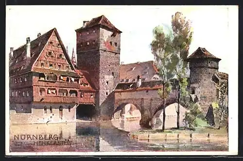 Künstler-AK Nürnberg, Henkersteg