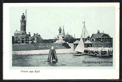 AK Kiel, Kanalmündung b. Holtenau