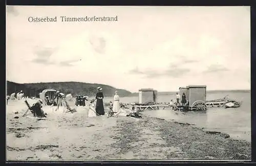 AK Timmendorf, Strand mit Steg