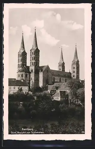 AK Bamberg, Dom von Südwesten