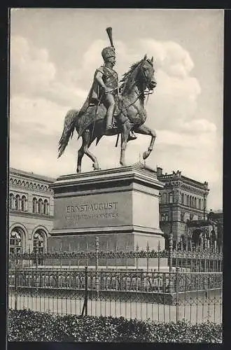 AK Hannover, Denkmal Ernst-August, König von Hannover