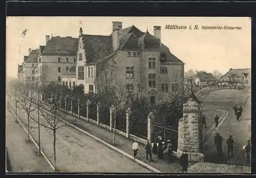AK Müllheim i. B., Infanterie-Kaserne