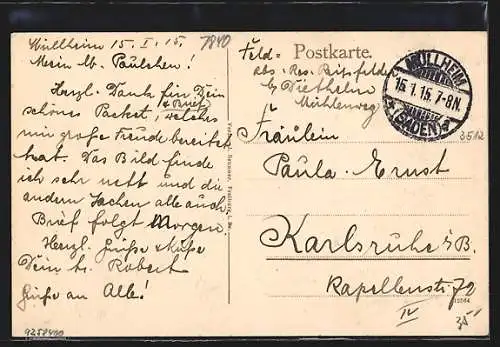 AK Müllheim i. B., Infanterie-Kaserne