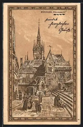 Lithographie München, Standesamt