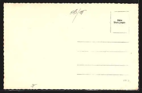 AK Ternberg, Trattenbach, Ortsansicht mit Hoher Dirn