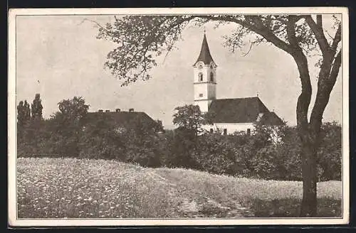 AK Ansfelden, Ortspartie mit Kirche