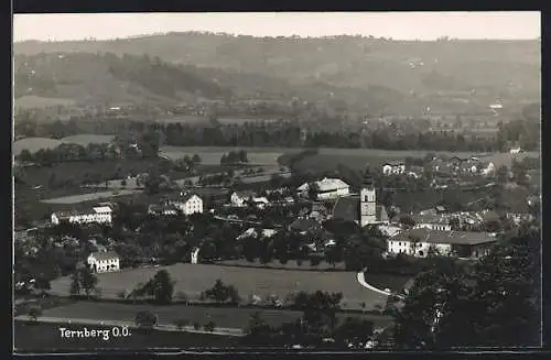 AK Ternberg, Gesamtansicht aus der Vogelschau
