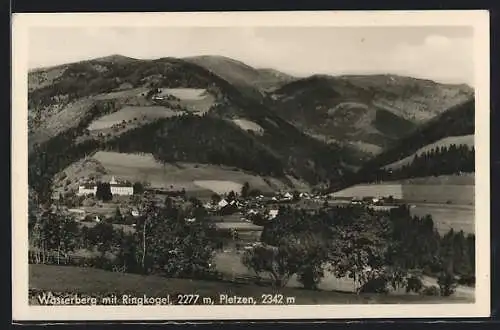 AK Gaal bei Knittelfeld, Ort mit Schloss Wasserberg