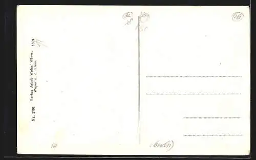 AK Weyer a. d. Enns, Blick auf den Oberen Markt