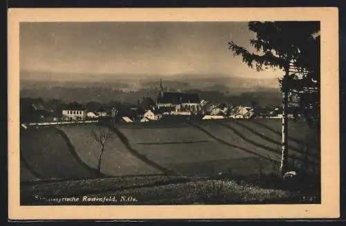 AK Rastenfeld /N.-Oe., Panorama mit Kirche