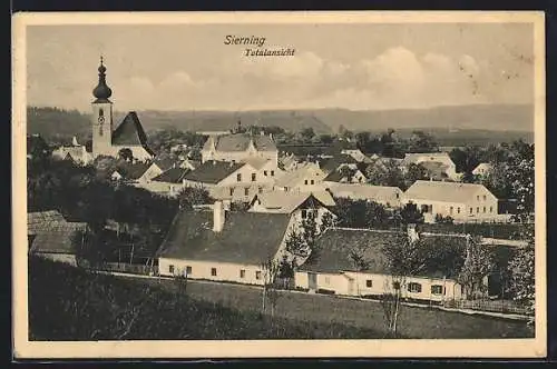 AK Sierning, Totalansicht mit Kirche