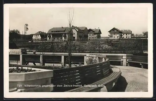 AK Gallspach /O.-Oe., Villenkolonie gegenüber dem Zeileis-Institut