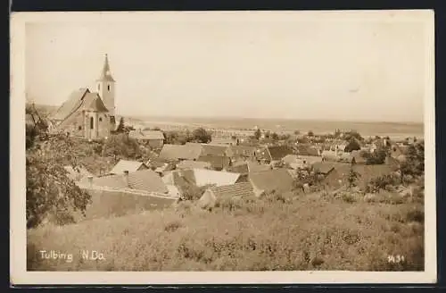 AK Tulbing /N.-Do., Teilansicht mit Kirche