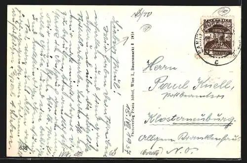 AK St. Andrä vor dem Hagenthale, Strassenpartie