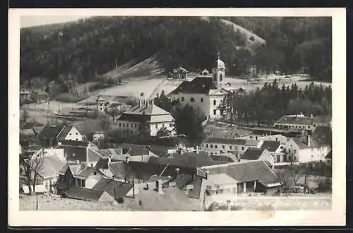 AK Reidling /N.-Oe., Teilansicht mit Kirche