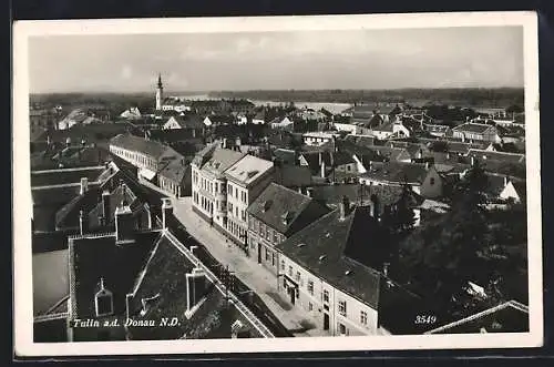 AK Tulln a. d. Donau /N.-D., Teilansicht mit Strassenpartie