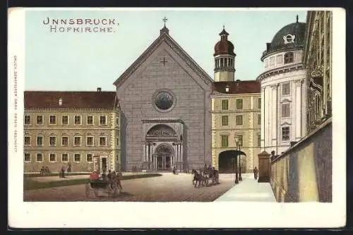 AK Innsbruck, Partie an der Hofkirche