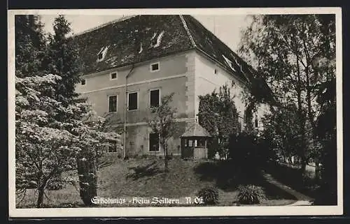AK Zeillern, Erholungs-Heim mit Garten