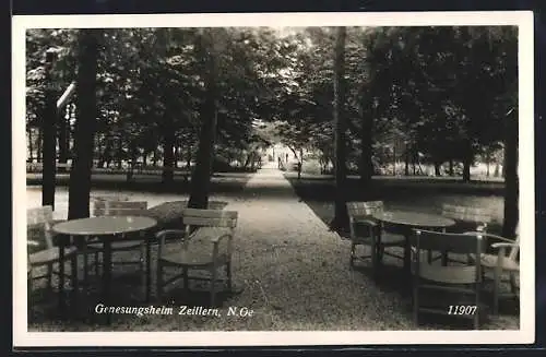 AK Zeillern, Genesungsheim mit Park