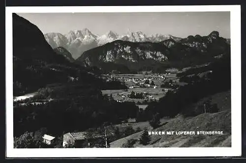 AK Unken, Teilansicht mit Loferer Steinbergen