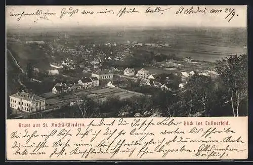 AK St. Andrä-Wördern, Blick ins Tullnerfeld