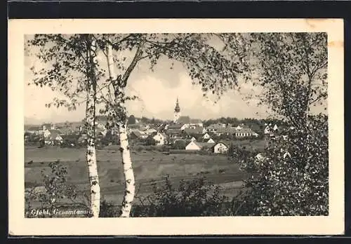 AK Gföhl, Gesamtansicht mit Kirche