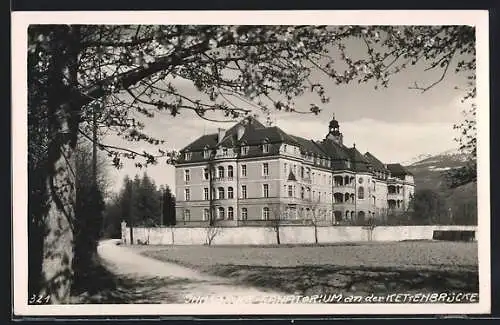 AK Innsbruck, Sanatorium an der Kettenbrücke