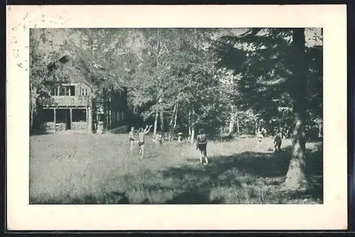 AK Aspangberg, Mitteregg, Hotel Ernst und Dora Breuer