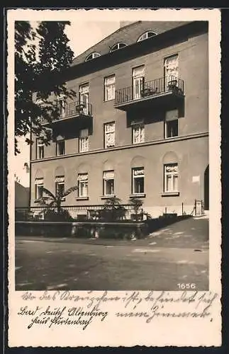 AK Bad Deutsch Altenburg, Ansicht vom Kurhaus