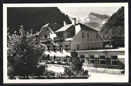 AK Mallnitz, Hotel 3 Gemsen mit Geiselspitze